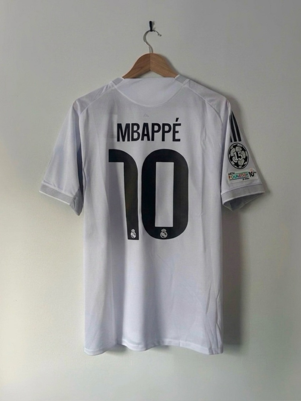 Mbappe #10 Real Madrid 25/26 Home Jersey Fan Version Size Medium